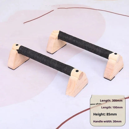 Enkla parallella trästänger